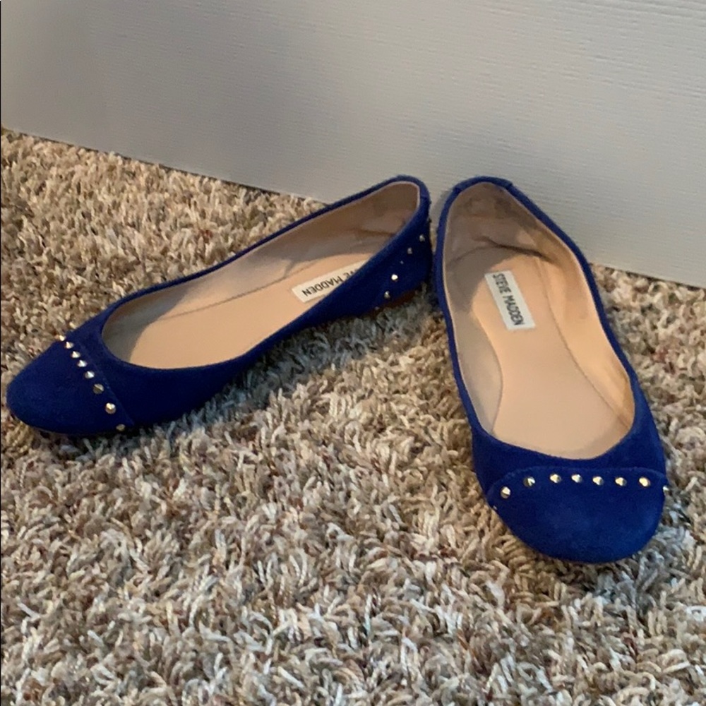 Steve Madden Royal Blue Flats